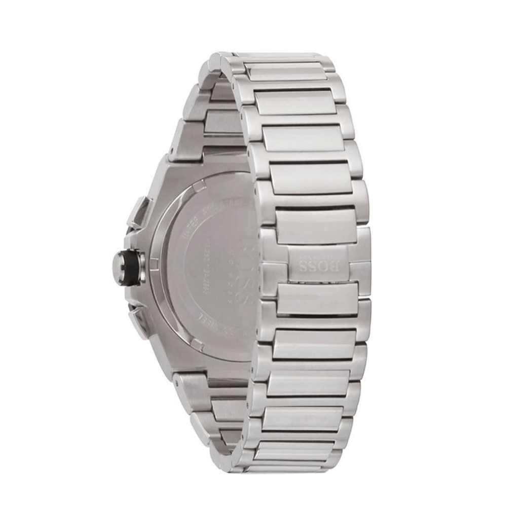 Hugo Boss Supernova Chronograph Black Dial Silver Steel Strap Watch for Men - 1513359 Buy Now By Hugo Boss