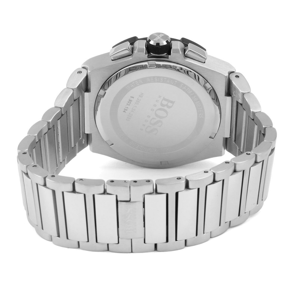 Hugo Boss Supernova Chronograph Blue Dial Silver Steel Strap Watch for Men - 1513360 Buy Now By Hugo Boss