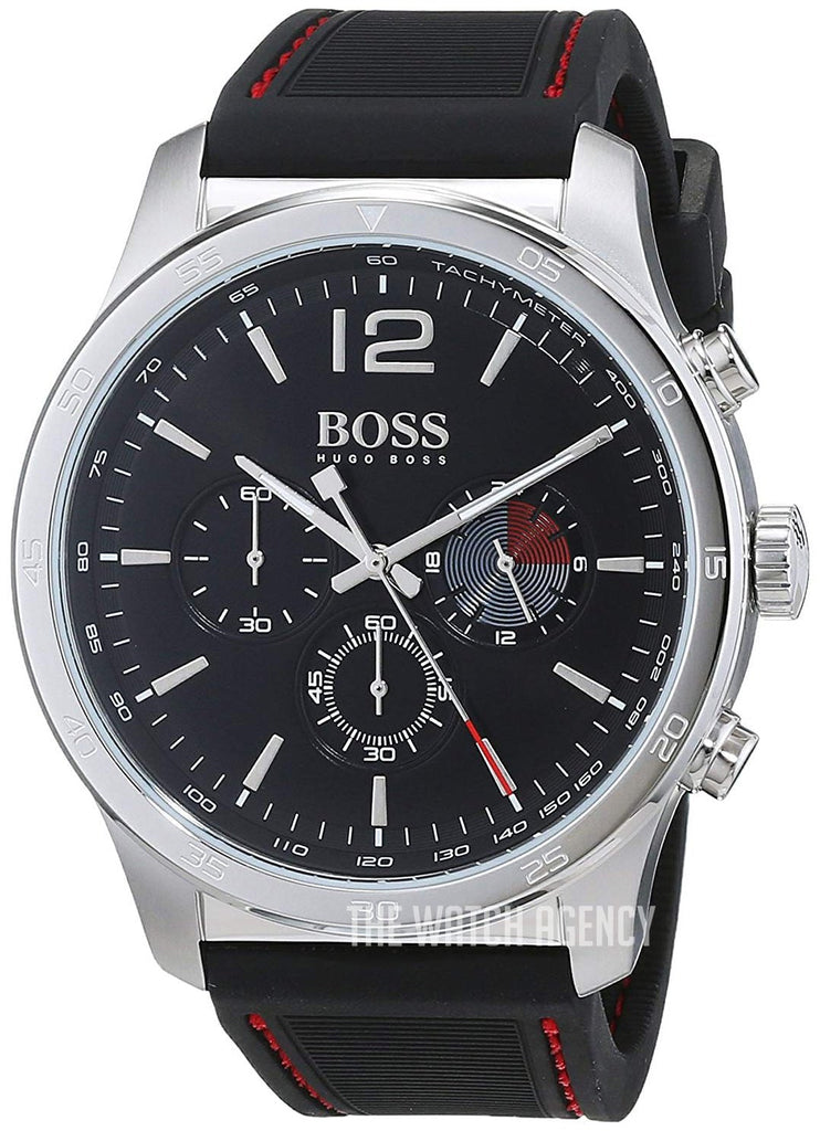 Hugo Boss Professional Black Dial Black Silicone Strap Watch for Men - 1513525 Buy Now By Hugo Boss