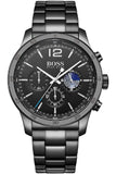 Hugo Boss Professional Black Dial Black Steel Strap Watch for Men - 1513528 Buy Now By Hugo Boss