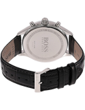 Hugo Boss Companion Black Dial Black Leather Strap Watch for Men - 1513543 Buy Now By Hugo Boss