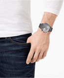 Hugo Boss Architectural Grey Dial Grey Leather Strap Watch for Men - 1513570 Buy Now By Hugo Boss