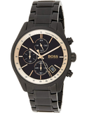 Hugo Boss Grand Prix Black Dial Black Steel Strap Watch for Men - 1513578 Buy Now By Hugo Boss