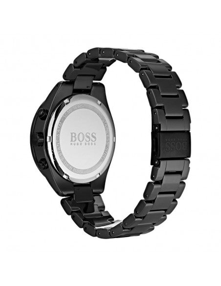 Hugo Boss Talent Black Ceramic Dial Black Steel Strap Watch for Men - 1513581 Buy Now By Hugo Boss