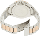 Hugo Boss Talent Black Dial Two Tone Steel Strap Watch for Men - 1513584 Buy Now By Hugo Boss