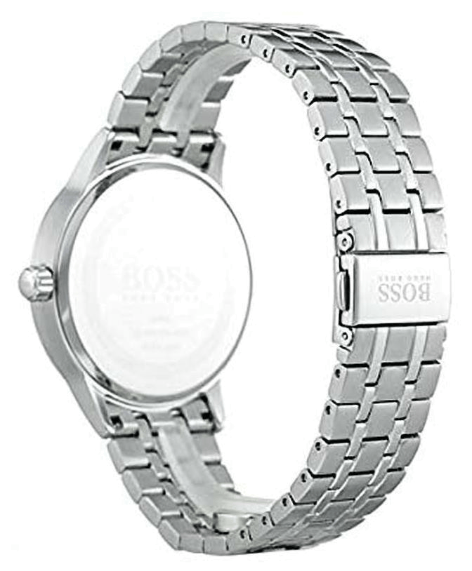 Hugo Boss Officer Black Dial Silver Steel Strap Watch for Men - 1513614 Buy Now By Hugo Boss