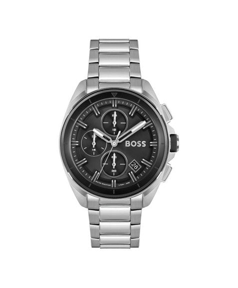 Hugo Boss Volane Black Dial Silver Steel Strap Watch for Men - 1513949 Buy Now By Hugo Boss