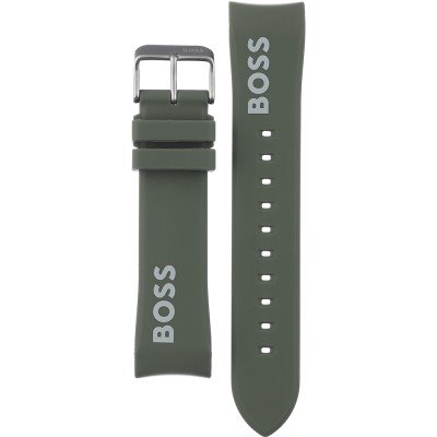 Hugo Boss Volane Chronograph Grey Dial Green Rubber Strap Watch For Men - 1513952 Buy Now By Hugo Boss