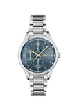 Hugo Boss Grand Course Blue Dial Silver Steel Strap Watch for Women - 1502583 Buy Now By Hugo Boss