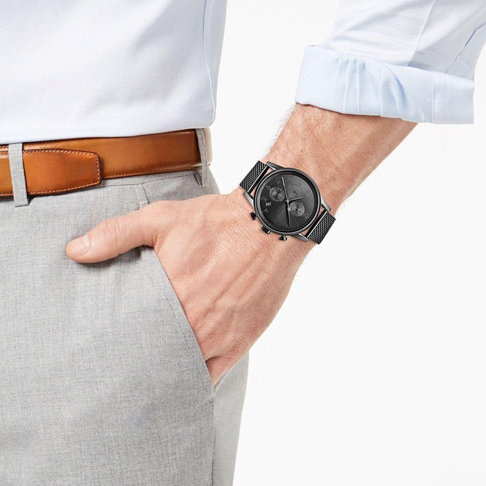 Hugo Boss Navigator Grey Dial Grey Mesh Bracelet Watch for Men - 1513674 Buy Now By Hugo Boss