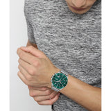 Hugo Boss Admiral Green Dial Silver Mesh Bracelet Watch for Men - 1513905 Buy Now By Hugo Boss
