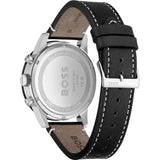 Hugo Boss Allure Black Dial Black Leather Strap Watch for Men - 1513920 Buy Now By Hugo Boss