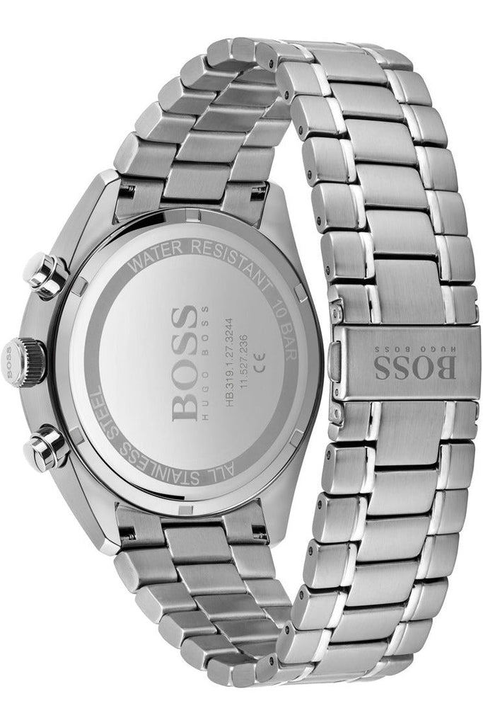 Hugo Boss Champion Blue Dial Silver Steel Strap Watch for Men - 1513818 Buy Now By Hugo Boss