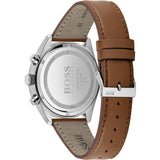 Hugo Boss Champion White Dial Brown Leather Strap Watch for Men - 1513879 Buy Now By Hugo Boss
