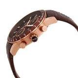 Hugo Boss Rafale Chronograph Brown Dial Brown Leather Strap Watch For Men - 1513392 Buy Now By Hugo Boss