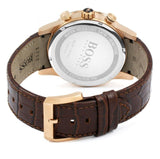 Hugo Boss Rafale Chronograph Brown Dial Brown Leather Strap Watch For Men - 1513392 Buy Now By Hugo Boss