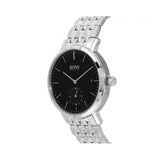 Hugo Boss Corporal Black Dial Silver Mesh Bracelet Watch for Men - 1513641 Buy Now By Hugo Boss