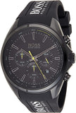 Hugo Boss Distinct Black Dial Black Silicone Strap Watch for Men - 1513859 Buy Now By Hugo Boss