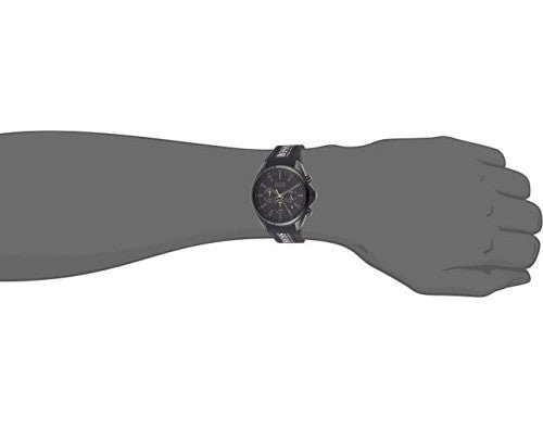 Hugo Boss Distinct Black Dial Black Silicone Strap Watch for Men - 1513859 Buy Now By Hugo Boss