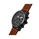 Hugo Boss Pilot Black Dial Brown Leather Strap Watch for Men - 1513851 Buy Now By Hugo Boss