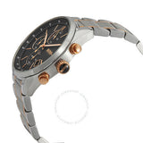 Hugo Boss Grand Prix Black Dial Two Tone Steel Strap Watch for Men - 1513473 Buy Now By Hugo Boss