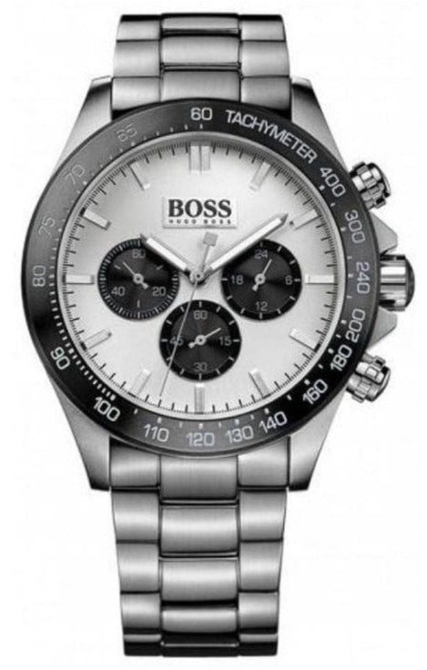 Hugo Boss Ikon White Dial Silver Steel Strap Watch for Men - 1512964 Buy Now By Hugo Boss