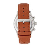 Hugo Boss Grand Prix White Dial Brown Leather Strap Watch for Men - 1513475 Buy Now By Hugo Boss