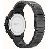 Hugo Boss Grand Prix Black Dial Black Steel Strap Watch for Men - 1513676 Buy Now By Hugo Boss