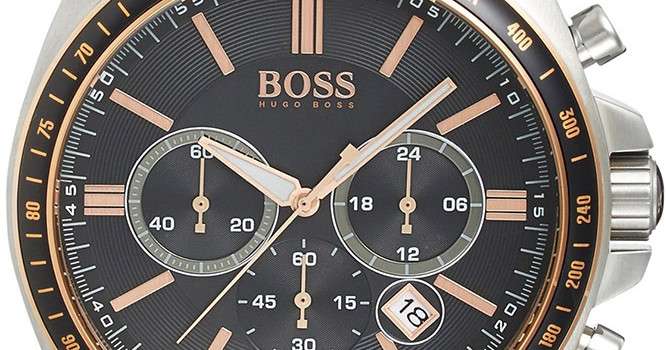 Hugo Boss Driver Sport Grey Dial Grey Steel Strap Watch for Men - 1513094 Buy Now By Hugo Boss