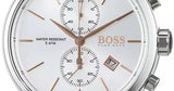 Hugo Boss Jet Chronograph Quartz Silver Dial Brown Leather Strap Watch For Men - HB1513280 Buy Now By Hugo Boss