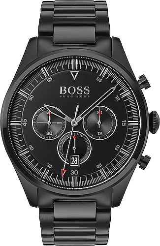 Hugo Boss Pioneer Black Dial Black Steel Strap Watch for Men - 1513714 Buy Now By Hugo Boss
