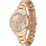 Hugo Boss Carnation Gold Dial Gold Steel Strap Watch for Women - 1502592 Buy Now By Hugo Boss