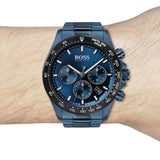 Hugo Boss Hero Sport Lux Blue Dial Blue Steel Strap Watch for Men - 1513758 Buy Now By Hugo Boss