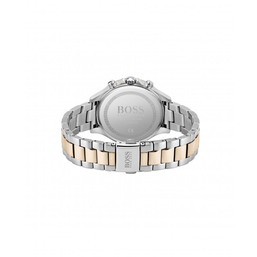 Hugo Boss Hera White Dial Two Tone Steel Strap Watch for Women - 1502564 Buy Now By Hugo Boss