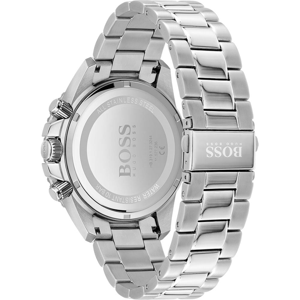 Hugo Boss Admiral Blue Dial Silver Steel Strap Watch for Men - 1513907 Buy Now By Hugo Boss