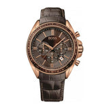 Hugo Boss Driver Chronograph Brown Dial Brown Leather Strap Watch For Men - HB1513093 Buy Now By Hugo Boss