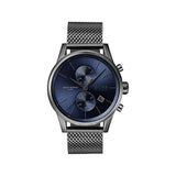 Hugo Boss Jet Blue Dial Gunmetal Mesh Bracelet Watch for Men - 1513677 Buy Now By Hugo Boss