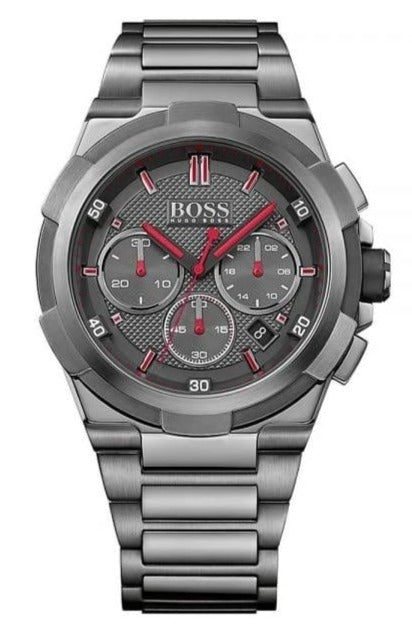 Hugo Boss Supernova Grey Dial Grey Steel Strap Watch for Men - 1513361 Buy Now By Hugo Boss