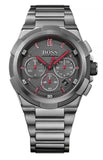 Hugo Boss Supernova Grey Dial Grey Steel Strap Watch for Men - 1513361 Buy Now By Hugo Boss