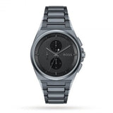 Hugo Boss Steer Chronograph Quartz Grey Dial Grey Steel Strap Watch For Men - 1513996 Buy Now By Hugo Boss
