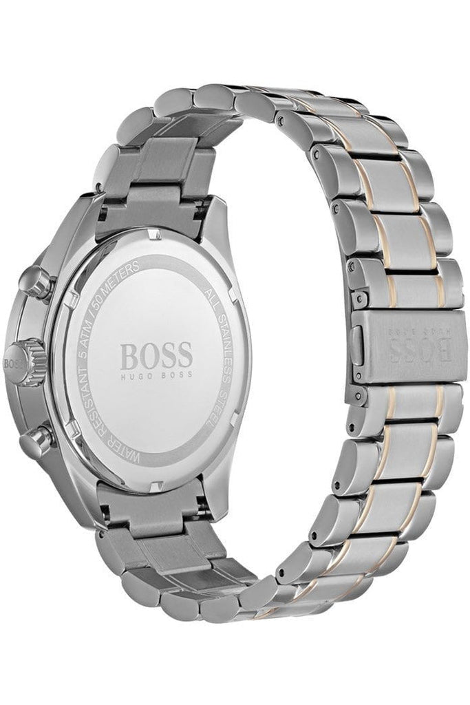 Hugo Boss Trophy Chronograph Grey Dial Silver Steel Strap Watch for Men - 1513634 Buy Now By Hugo Boss