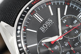 Hugo Boss Driver Black Dial Black Leather Strap Watch for Men -1513087 Buy Now By Hugo Boss