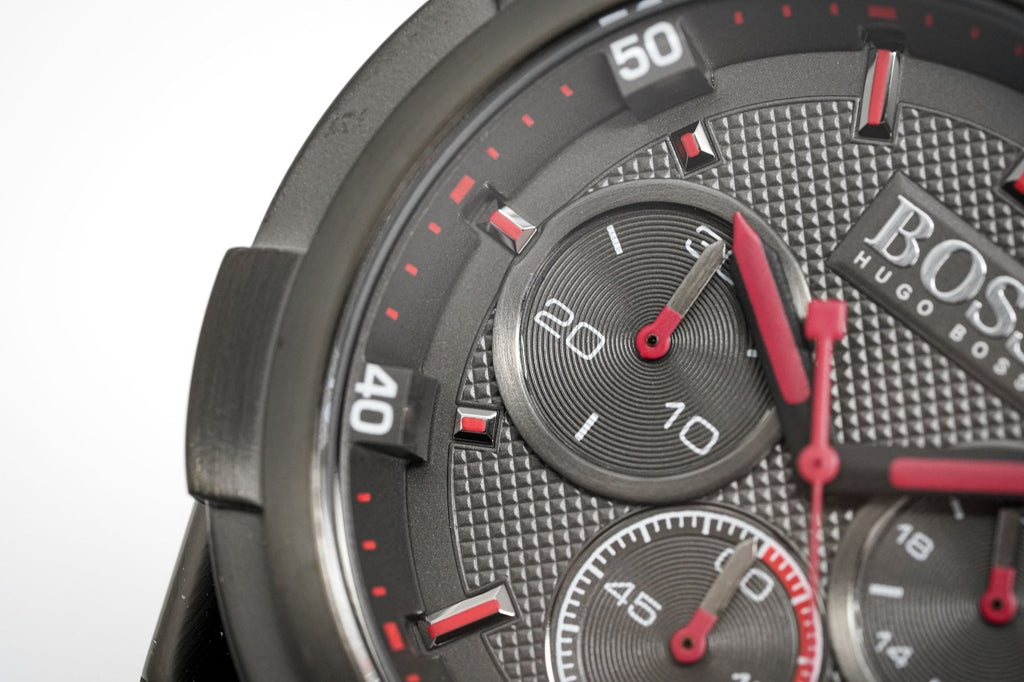 Hugo Boss Supernova Grey Dial Grey Steel Strap Watch for Men - 1513361 Buy Now By Hugo Boss