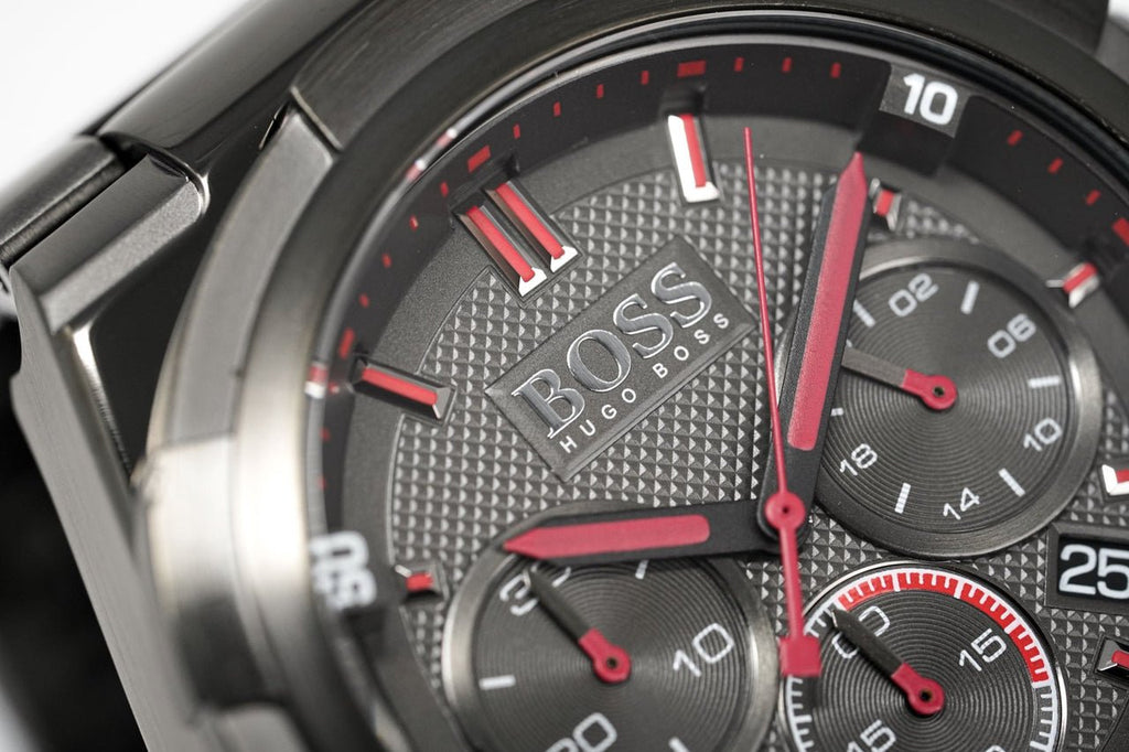 Hugo Boss Supernova Grey Dial Grey Steel Strap Watch for Men - 1513361 Buy Now By Hugo Boss