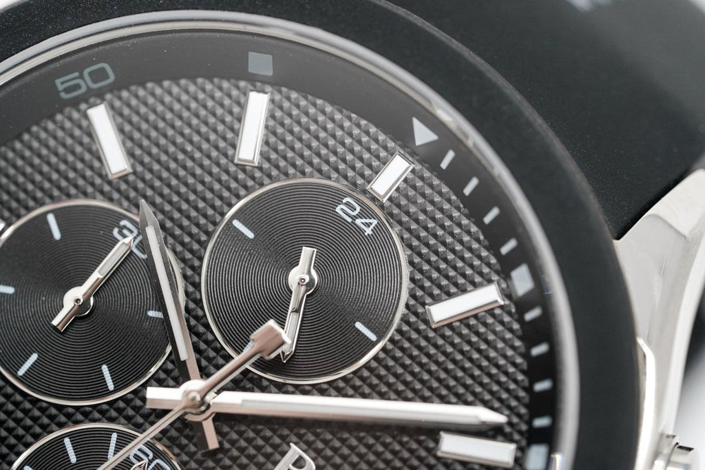 Hugo Boss Velocity Black Dial Black Leather Strap Watch for Men - 1513716 Buy Now By Hugo Boss