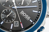 Hugo Boss Velocity Black Dial Blue Rubber Strap Watch for Men - 1513717 Buy Now By Hugo Boss