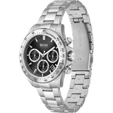 Hugo Boss Novia Black Dial Silver Steel Strap Watch for Women - 1502614 Buy Now By Hugo Boss