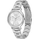 Hugo Boss Prima Silver Dial Silver Steel Strap Watch for Women - 1502570 Buy Now By Hugo Boss