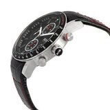 Hugo Boss Rafale Chronograph Black Dial Black Leather Strap Watch For Men - 1513390 Buy Now By Hugo Boss