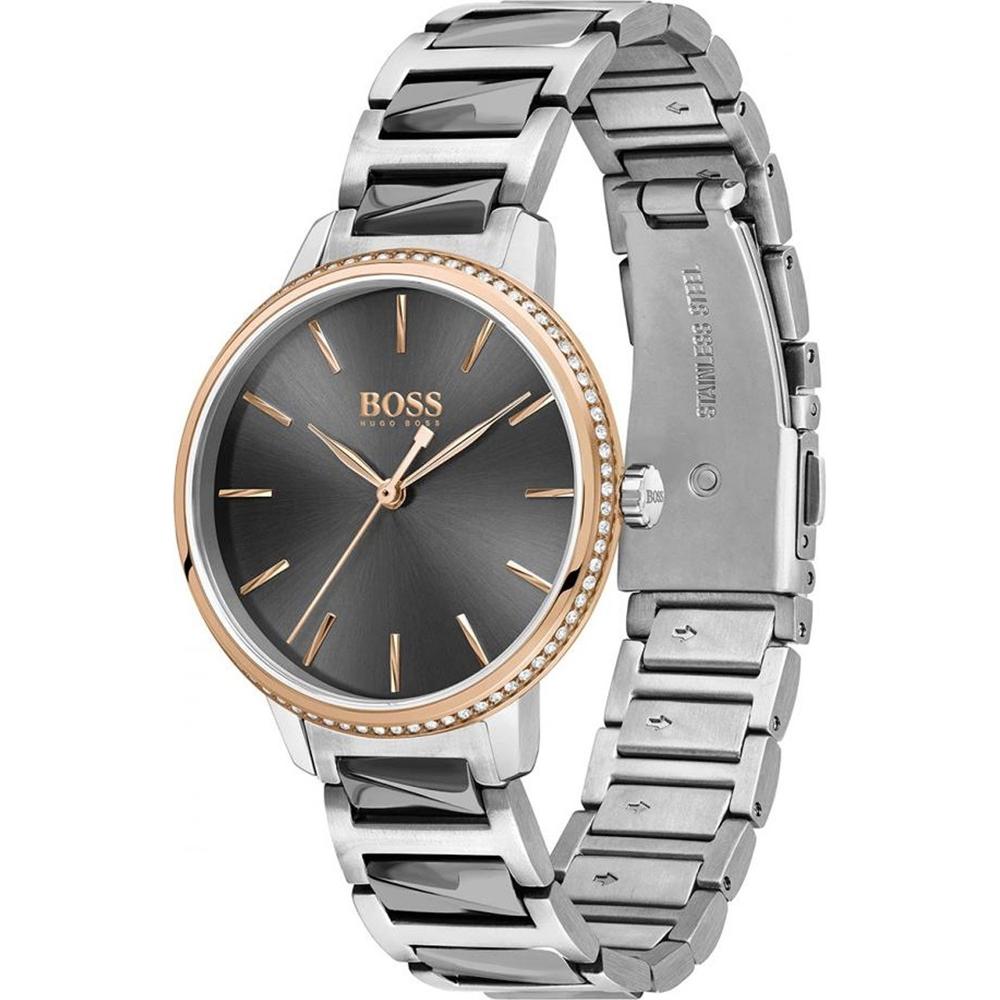 Hugo Boss Signature Grey Dial Silver Steel Strap Watch for Men - 1502569 Buy Now By Hugo Boss